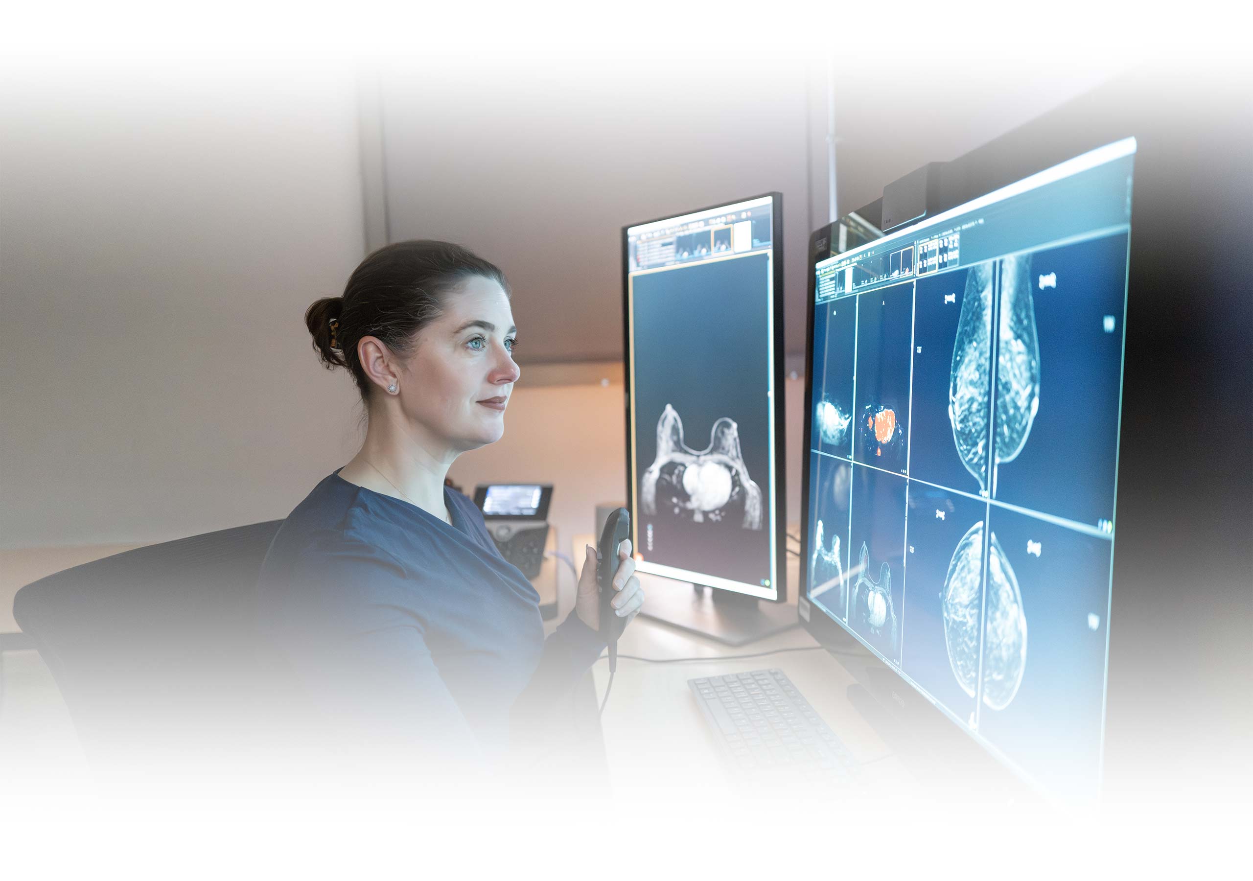 Dr. Osteen reading imaging results